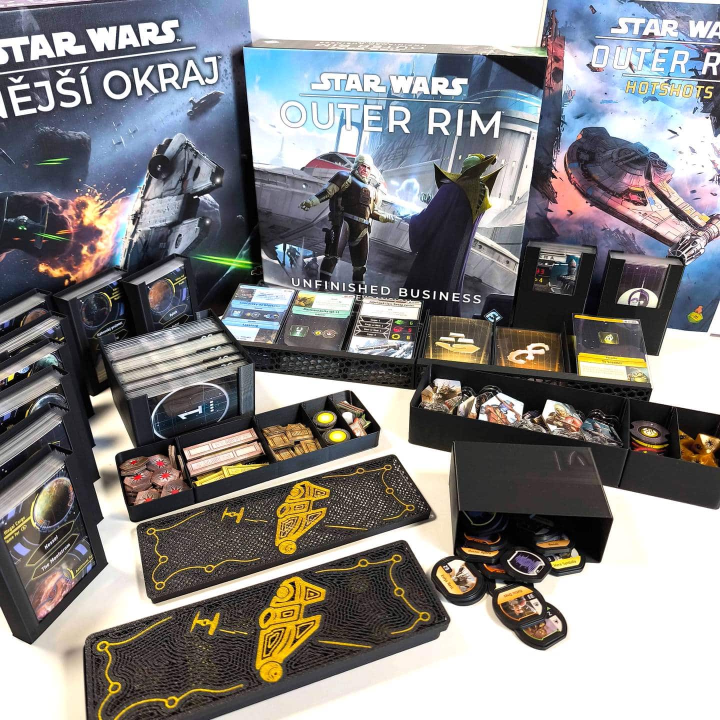 Inset Outset Rim Insert: Star Wars Vnější okraj Outer Rim - insertyherman.cz